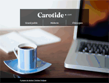 Tablet Screenshot of carotide.com